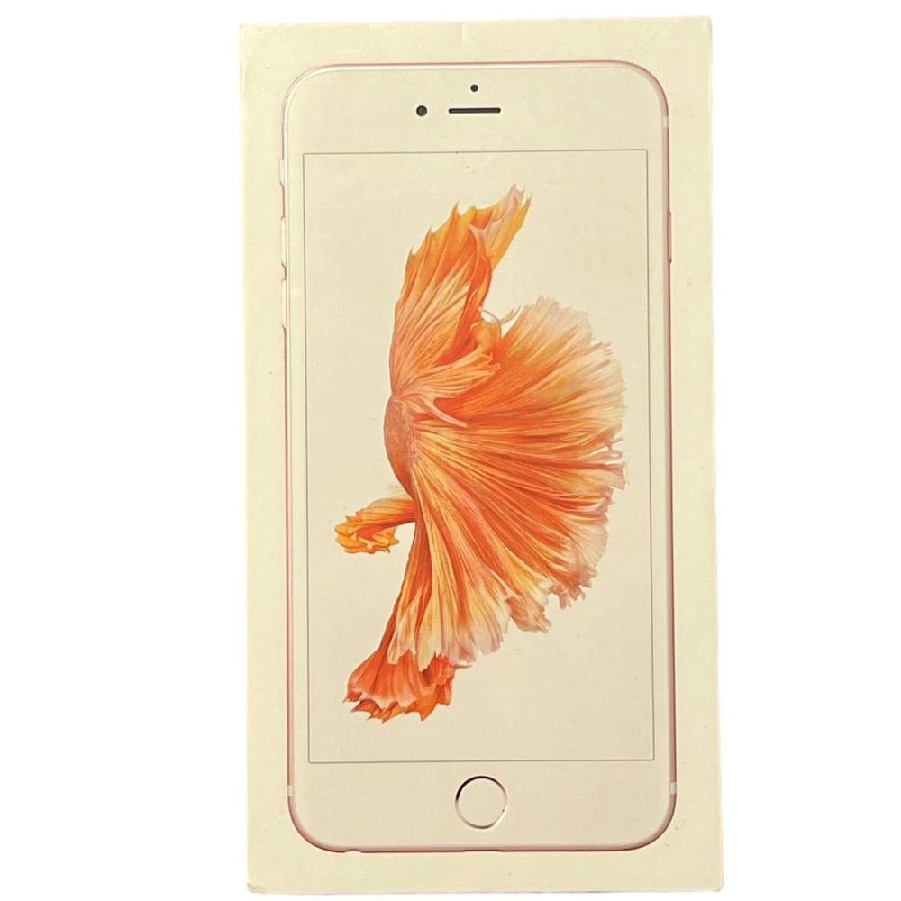 iPhone 6s Plus EMPTY Box Only Original Apple Packaging Inserts Rose Gold 16GB